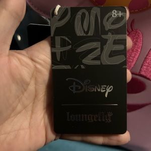 Disney loungefly. Glow in the dark mickey minnie back pack. Brand new